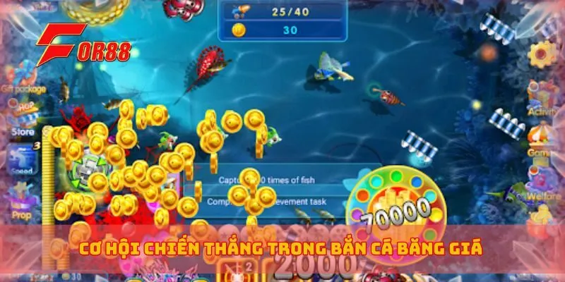 Cơ hội chiến thắng trong bắn cá băng giá